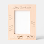 Honingbijenbloemen 5x7 gegraveerde lijstjes (Voorkant)