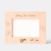 Honingbijenbloemen 7x5 gegraveerde lijstjes (Voorkant)