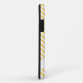 Honingbijengeel Chevrons Patroon Case-Mate iPhone Case (Achterkant/rechts)