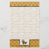 Honingbijengeel, gelaagd briefpapier (Voorkant)