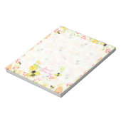 Honingbijengeel Notitieblok (Linkerzijde)