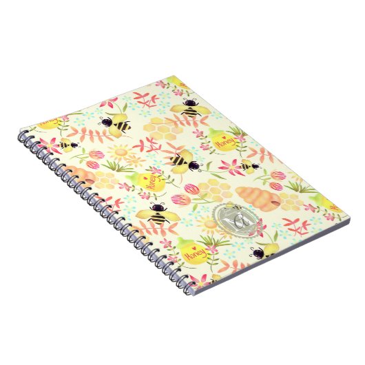 Honingbijengeel Notitieboek (Rechterzijde)