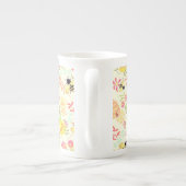 Honingbijengeel Porselein Kop (Achterkant)