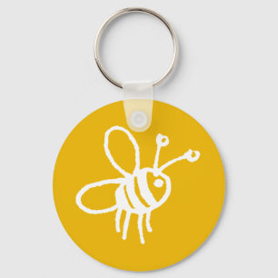 Honingbijengeel Sleutelhanger
