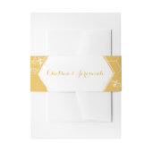 Honingbijengele aangepaste buis uitnodigingen wikkel (Voorkant Voorbeeld)