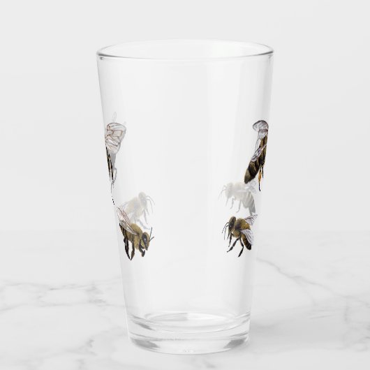 Honingbijenglas Glas (Rechts)