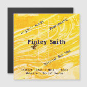 Honingbijenhexagon Gemengde verftextuur Aangepaste (Voorkant / Achterkant)