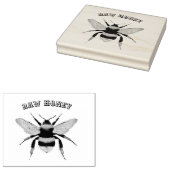  honingbijenhoningkleine bijenhouderij rubberstempel (Gestempeld)