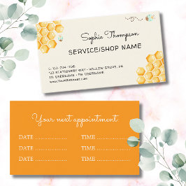 Honingbijenhouder Afsprakenkaartje