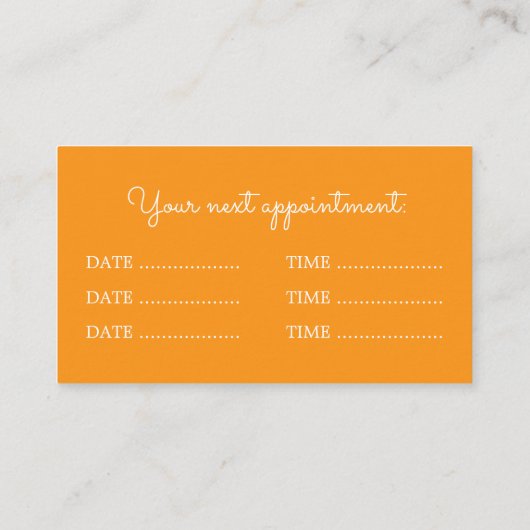 Honingbijenhouder Afsprakenkaartje (Achterkant)