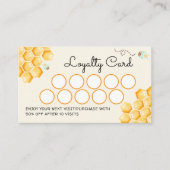 Honingbijenhouder Klantenkaartje (Voorkant)