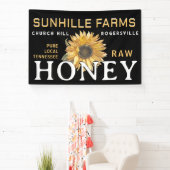 Honingbijenhouder Sunflower Farmers Market Banner (Insitu)