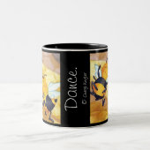 Honingbijenkant/Mok Tweekleurige Koffiemok (Center)