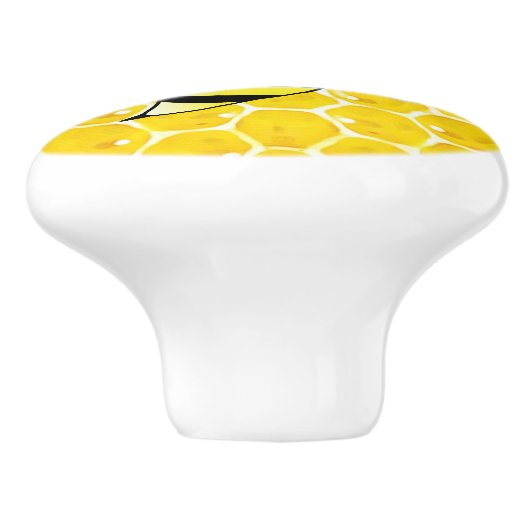 Honingbijenkast Keramische Knop (Zijkant)