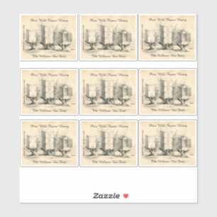  honingbijenkasten sticker