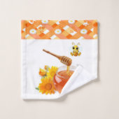 Honingbijenkastjes Bad Handdoek (Wasdoekje)