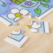  honingbijenkep tuinbewaarders legpuzzel (Zijkant)