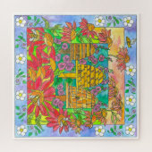  honingbijenkep tuinbewaarders legpuzzel (Horizontaal)