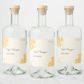 Honingbijenkeverpot Likeurfles Etiket (Flessen)