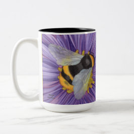 honingbijenkoffie Mok Tea Cup Geel binnenin
