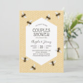 Honingbijenkoppels Douche Kaart (Staand voorkant)