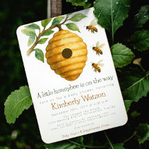 Honingbijenkorf Baby shower