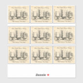 honingbijenkorven sticker (Vel)