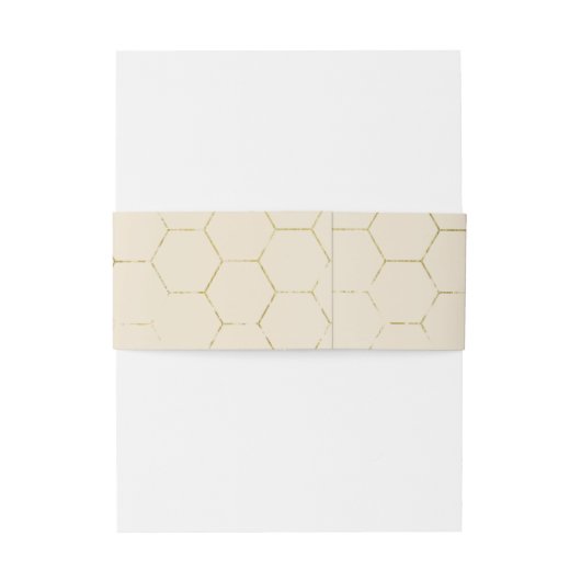 Honingbijenkreefster voor goudhoningbijen uitnodigingen wikkel (Achterkant Voorbeeld)