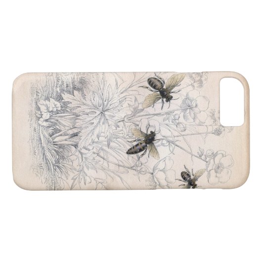honingbijenkunst Case-Mate iPhone case (Achterkant (Horizontaal))