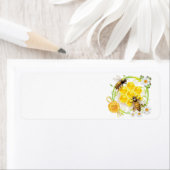 Honingbijenliefhebber bijenteelt etiket (Insitu)