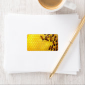 Honingbijenliefhebber bijenteelt etiket (Insitu)