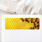 Honingbijenliefhebber bijenteelt etiket (Insitu)