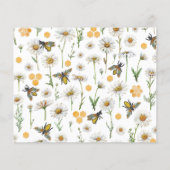 Honingbijenouders naar Bee Baby shower Advies Kaar (Achterkant)