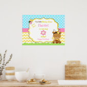 Honingbijenpartij: Birthday Beer en Bumble Bee Par Poster (Keuken)