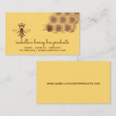 honingbijenproducten visitekaartje (Voorkant / Achterkant)