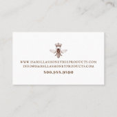 honingbijenproducten visitekaartje (Achterkant)