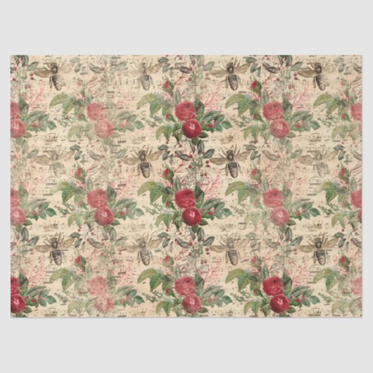  honingbijenserie Design 2 Weefselpapier Tissuepapier (Voorkant)