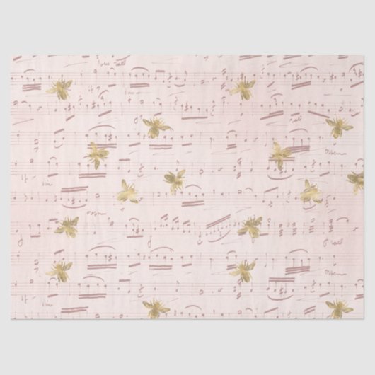 honingbijenserie Design 3 Weefselpapier Tissuepapier (Voorkant)