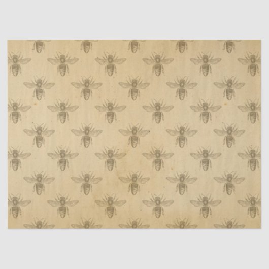 honingbijenserie Design 9 Weefselpapier Tissuepapier (Voorkant)