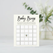 Honingbijenthema Baby Bingo Game (Staand voorkant)