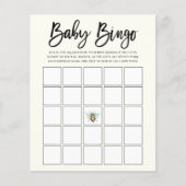 Honingbijenthema Baby Bingo Game (Voorkant)