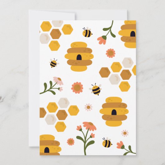 Honingbijenwedstrijd Kaart (Achterkant)