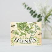 honingbijhaven briefkaart (Staand voorkant)