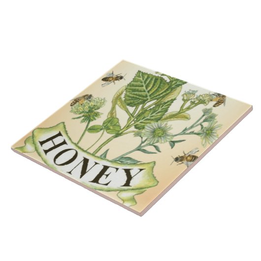 honingbijhaven tegeltje (Zijkant)