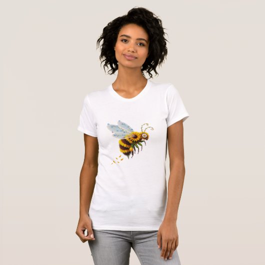 honingbloem t-shirt (Voorkant volledig)