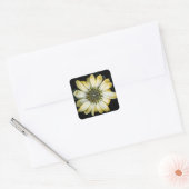 Honingbloesem Gele Sticker met naaldbomen (Envelop)