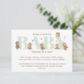 Honingboek Beer voor Baby Kaart (Staand voorkant)