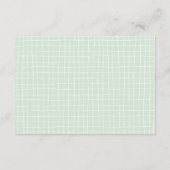 Honingboek Beer voor Baby Kaart (Achterkant)