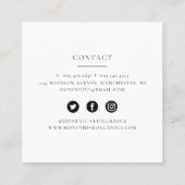 HoningBoerderij/Homemade Honey Visitekaartje (Achterkant)