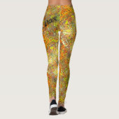 "Honingbos" — Druk de Leggings van Floral af door (Achterkant)